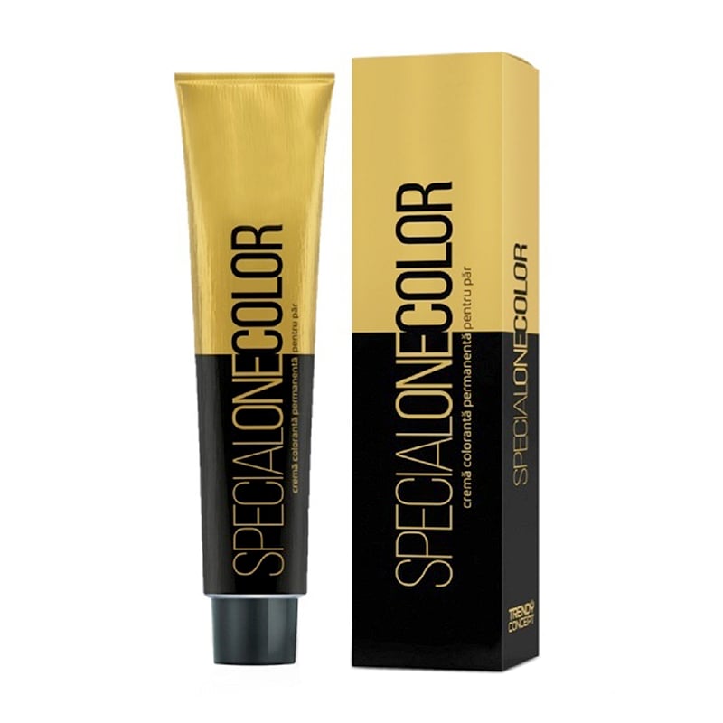 Перманентна крем-фарба для волосся Trendy Hair Special One Color Permanent Hair Coloring Cream 1.10 Blue Black, 60 мл